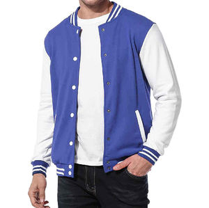 Chaqueta Varsity Personalizada para Hombre y Mujer, Chaqueta de Béisbol de Lana y Cuero, Venta al Por Mayor OEM - Product Image 1