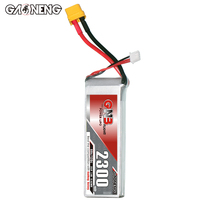 بطارية ليثيوم بوليمر GAONENG GNB للبيع المباشر من المصنع، 2S 7.4V 2300mAh 60C مع موصل XT60، تفريغ مستمر عالي الكثافة، حزمة ناعمة