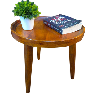 Mesa auxiliar de madera económica con patas de madera fácil de montar muebles modernos y elegantes para sala de estar - Product Image 2