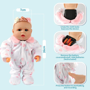 Poupées <span class=keywords><strong>Reborn</strong></span> réalistes 12 ''dansant et chantant bébé fille poupée jouets meilleur cadeau pour les enfants - Product Image 2