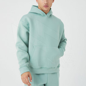 Ensembles de survêtements décontractés en molleton pour hommes, personnalisables, avec logo, options grandes tailles, 100 % coton épais - Product Image 4