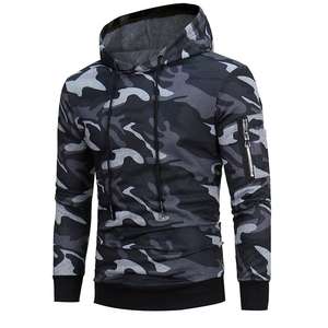 Sudadera con Capucha Personalizada de Alta Calidad para Hombre, 420, 450, 500, 600 Gsm, Estampado de Camuflaje, 100% Algodón Poliéster, Sudadera de Invierno de Alta Calidad para Hombre - Product Image 6