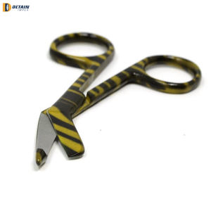 Tijeras de vendaje hechas a mano con logotipo personalizado de calidad superior de acero inoxidable, Kit Sutur, instrumento médico - Product Image 4