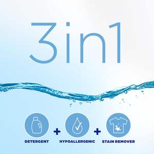 Detergente Líquido para Ropa Tide Free & Gentle, 105 fl oz, 80 Lavados, Compatible con HE (Paquete de 2) - Product Image 6