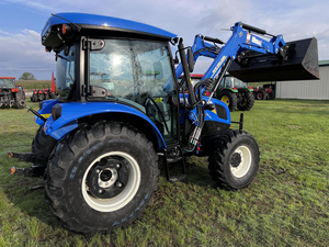 2024 New-Hollans Workmaster 55HP 4WD Tractor de rueda usado 200 horas motor diésel 20HP núcleo de potencia nominal que incluye engranaje de bomba de Motor - Product Image 3