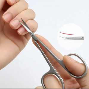 Nuevo estilo, producto más vendido, tijeras para cutículas, herramienta de manicura para el cuidado personal de las uñas, tijeras para cutículas de acero inoxidable - Product Image 3