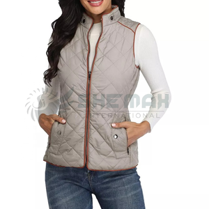 OEM personalizado más popular diseño transpirable Slim Fit hombres caballo Gilet moda hombres ecuestre Puffer chaleco para hombres para la venta - Product Image 4