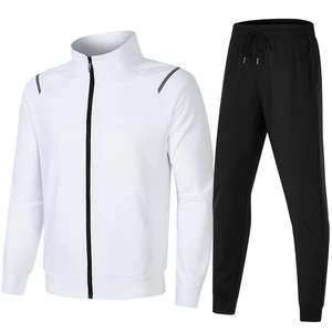 Wholesale Custom logo Quick Dry <b>Joggers</b> Training Wear Slim Fit Sportswear Men Tracksuit Set - Product Image 4