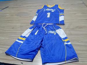 Nouvel ensemble d'uniformes de basketball réversibles - Sublimation personnalisée, séchage rapide, grande taille, double face, maillot et short 100% polyester - Product Image 2