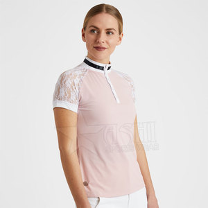 Top Quality Equestrian Clothing Customized Equestrian Shirts <b>Long</b> <b>Sleeve</b> Horse Riding <b>Base</b> <b>Layer</b> Services Show Shirt - Product Image 5