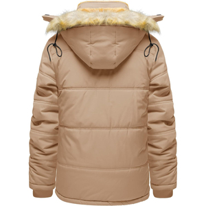<b>Men's</b> Cotton-padded Hooded <b>Jacket</b> <b>Lightweight</b> Casual Autumn/winter Trendy Youth <b>Jacket</b> <b>Men</b> Zipper Hooded - Product Image 2