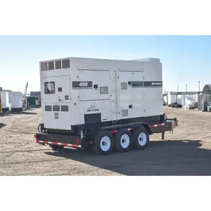 Groupe électrogène diesel industriel 320 kW avec sélecteur de tension, sorties multi-raccords, remorquable, pour alimentation de secours commerciale - Product Image 2