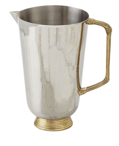 Verres à poignée en métal fini brillant Pichet écologique avec poignée Pichet à eau en métal Accessoires de cuisine - Product Image 2