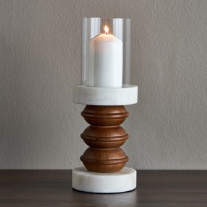 Lampe bougie élégante faite à la main support de lumière décoratif de luxe accent artistique pour salon chambre décor de table - Product Image 1