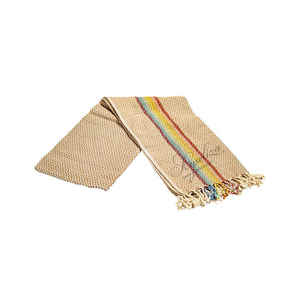 Premium fait à la main léger séchage rapide respirant élégant minimaliste turc serviette de plage polyvalent Flatwoven Travel Cover - Product Image 1