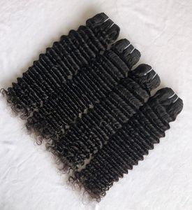 Export 100% Virgin Hair Máquina de un solo donante Trama doble con proceso de vapor Rizos Extensión de cabello rizado profundo a precios al por mayor - Product Image 3