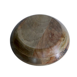 Cuencos para servir ensaladas de madera con estampado esmaltado para frutas, cereales, aperitivos, para mezclar fiestas y exhibir decoraciones - Product Image 6