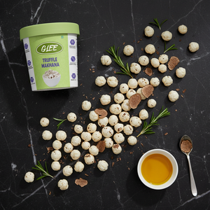 Glee Impex Premium Hard Spicy Flavor <b>Truffle</b> Makhana in Paper Jar 30g Roasted Fox Nuts Healthy Snack - Product Image 5