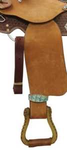 Silla de Montar Occidental Portátil de Última Generación con Armazón de Madera y Diseño de Carreras en Cuero 100% Búfalo, Opciones Personalizables - Product Image 4