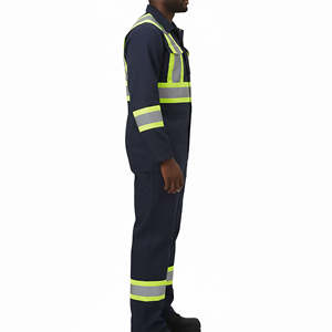<b>Fire</b> <b>Resistant</b> Reflective Electrician Workwear Safety Suit Work Wear Clothes Security Uniform for Men - Product Image 5