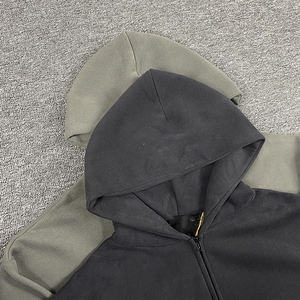 Sweat à capuche zippé pour hommes Design respirant OEM ODM Service Logo personnalisé Heavy380 fashionwear - Product Image 3