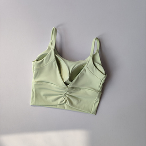 Lencería deportiva para mujer, hermosa ropa deportiva de verano, sujetador de Yoga de alta intensidad, chaleco para correr, espalda a prueba de golpes de talla grande - Product Image 5