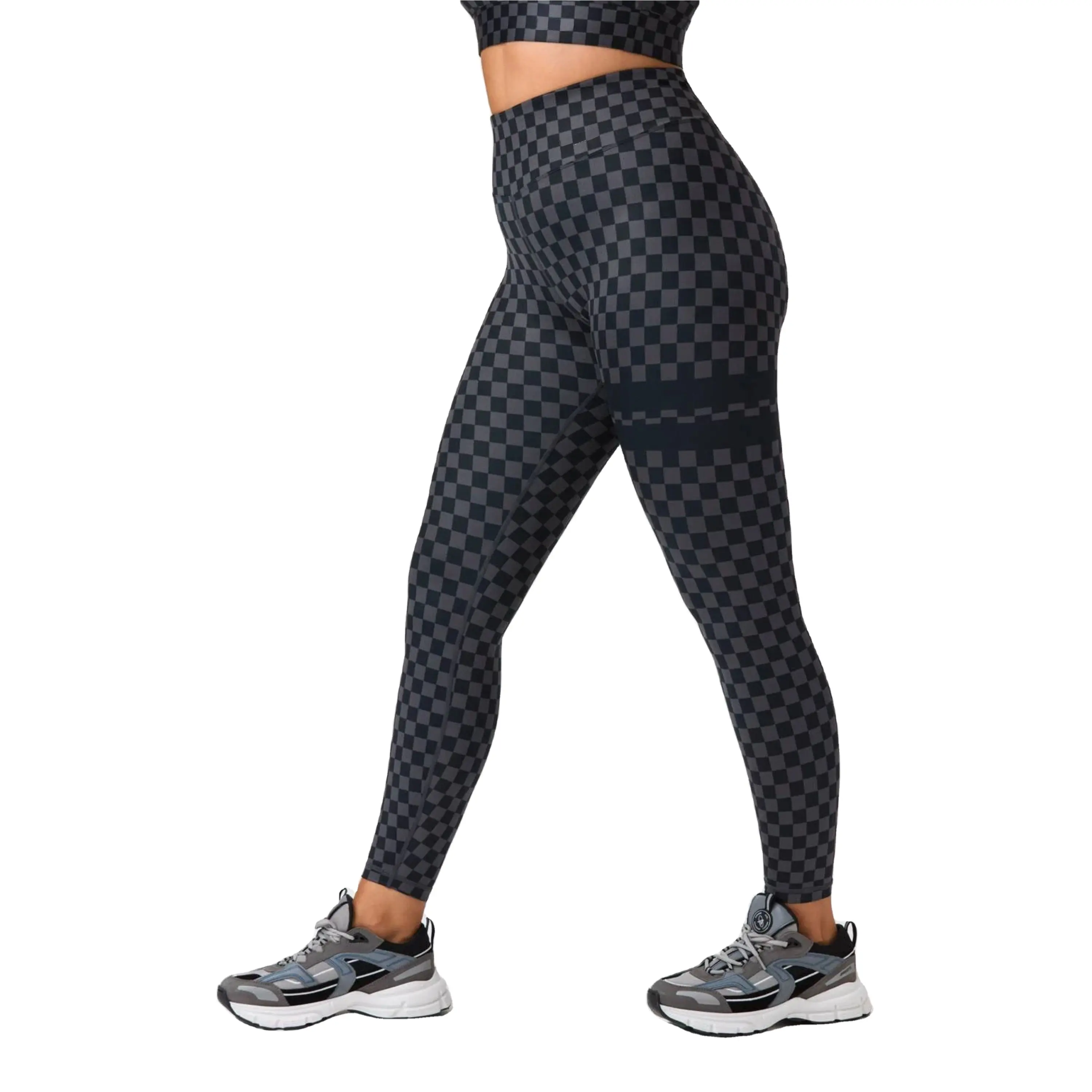 2022 Baru Kustom Kartun 3D Dicetak Yoga Celana Olahraga Sublimasi Legging untuk Wanita OEM Plus Ukuran Pakaian Olahraga Kain Bernapas