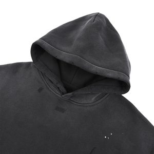 Sudadera con Capucha 100% Algodón Ecológica, Tejida, Holgada, de Color Sólido, con Estampado Digital, Ropa Deportiva Informal, Gran Venta - Product Image 5