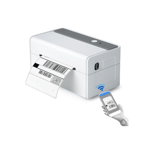 Impresora térmica de etiquetas de envío, Impresora inalámbrica de etiquetas de envío 4x6 para paquetes de envío, ampliamente utilizada - Product Image 1