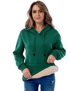 Women's High Quality Casual Winter Pullover <b>Hoodies</b> Warm Fleece <b>Sherpa</b> <b>Lined</b> - Product Image 1