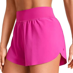 Short de motard taille haute en gros pour femmes contrôle du ventre sans couture Squat Proof Butt Lifting Yoga Gym et Short d'entraînement - Product Image 5