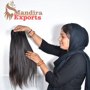 <b>Cheap</b> Remy Cuticle Aligned Straight Bundle Hair Unprocessed Vendor Virgin Machine Double Weft Cambodian Human Hair <b>Extensions</b> - Product Image 1