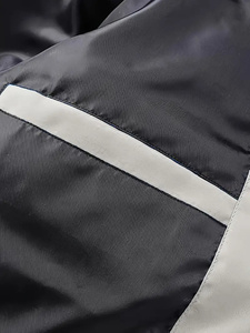 Chaqueta bomber de cuero personalizada directa de fábrica para hombre, transpirable e impermeable, estilo Hip Hop para invierno, precio al por mayor - Product Image 2