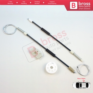 Kit de Reparación de Elevalunas Trasero Derecho BWR969 para Clase S W140 1992-1999 Sedán de 4 Puertas 1407301246 - Product Image 2