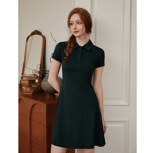 2025 nouvelle conception Golf Tennis respirant POLO col boutonné robe Gym Badminton vêtements de sport robe - Product Image 3