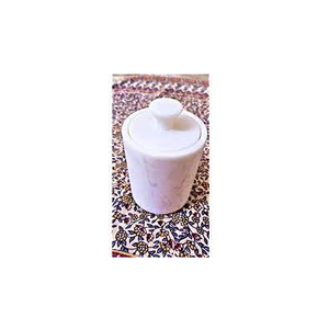 Fabricant indien Bol à sel en marbre Dîner Pièce de design créatif et utilisation à la main pour le produit Offre Spéciale - Product Image 3