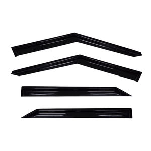 Kia EV3 2024-on - Pare-soleil transparent en acrylique noir fin GCS - 4 pièces - Protection et décoration des vitres de voiture - Ruban adhésif 3M - Product Image 1