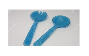 Juego de cubiertos de resina azul ultramarino moderno, el mejor diseño de Gava, cubiertos, cuchara, cuchillo, tenedor para el hogar, cocina, superventas, herramientas para ensaladas - Product Image 5