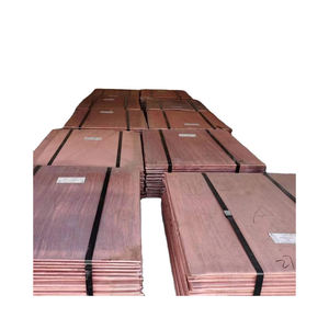Super grado 99.999% cátodo de cobre puro hoja/placa para la venta precio de fábrica 99.97% cátodo de cobre de alta pureza - Product Image 1