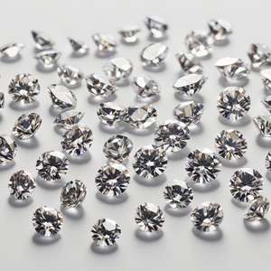 Joyas de diamantes sueltos de corte brillante redondo CVD HPHT con certificación IGI STAR MELEE VVS Clarity - Product Image 1