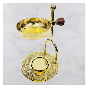 Diffuseur de parfum indien fait à la main pour restaurants, salon, brûleur d'encens aromatique, brûleur réglable, bouton en bois, meilleurs prix - Product Image 3