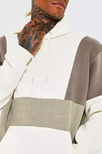 Sweat à capuche surdimensionné en tissu éponge français, vente en gros - Product Image 3