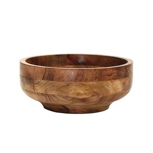 Cuenco de madera de diseño estándar para servir comida, cuenco de madera de alta calidad para mesa de comedor, cuenco decorativo para servir a buen precio - Product Image 4