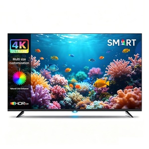 CHIGO <span class=keywords><strong>TV</strong></span> LED Senza Cornice 43-80 Pollici FHD 4K Ultra HD QLED 60/120Hz WiFi Grado <span class=keywords><strong>A</strong></span>+ Smart <span class=keywords><strong>TV</strong></span> Android - Product Image 1