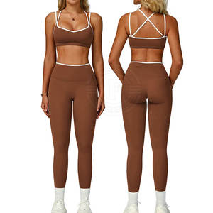 Conjunto de Yoga Personalizado de Alta Calidad para Mujer, MOQ Bajo, Ropa Deportiva Ligera y de Alta Venta - Product Image 6