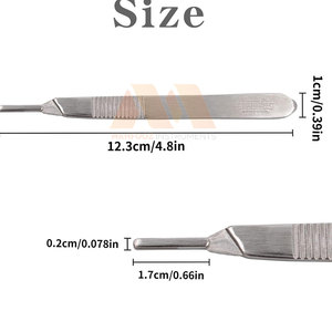 Bisturí Médico, Herramienta Quirúrgica Duradera para Hospitales y Clínicas, Bisturí de Acero Inoxidable de Primera Calidad - Product Image 3