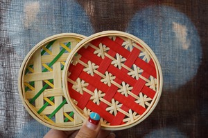 Kit de tejido de posavasos de bambú Juego de 4 productos ecológicos Hecho en Vietnam Decoración de mesa al por mayor - Product Image 6