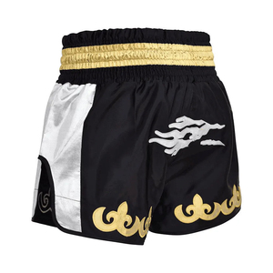 กางเกงขาสั้นซ้อมมวยแบบไทยสำหรับต่อสู้ผ้าซับลิเมชันขนาดพิเศษ - Product Image 3