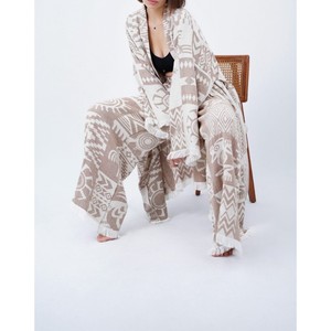 Kimono long pour femme, confortable, à devant ouvert, couche extérieure avec une structure douce pour un style décontracté et une mode moderne - Product Image 3