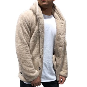 Cheap Soft Sherpa Winter Wearable <b>Blanket</b> <b>Hoodies</b> <b>Oversized</b> Pullover Cotton Polyester Blend Full Zipper Street <b>Man</b> - Product Image 1